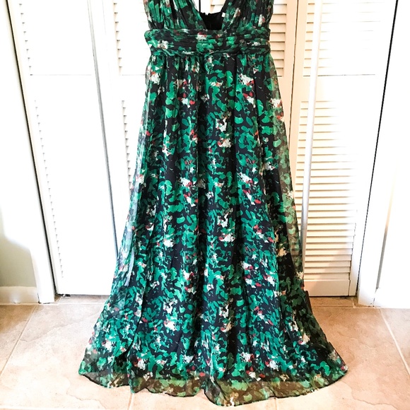 VICI Enchanted Forest Chiffon Maxi in Women - Picture 4 of 7